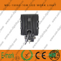 15W LED Work Light, 10-30V DC LED Work Light with 1275lm, Spot/Flood Beam, 5PCS X 3W Epsitar LEDs for Trucks, LED Work Light